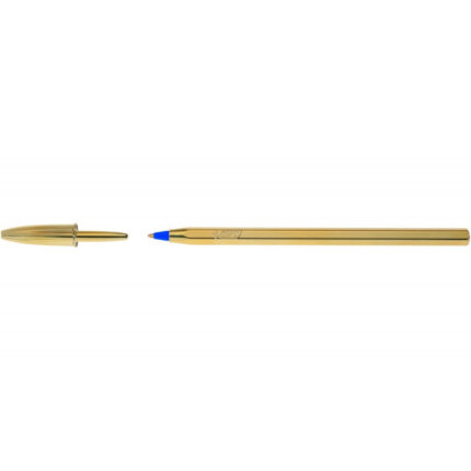 ΣΤΥΛΟ BIC CRISTAL SHINE ΧΡΥΣΟ ΜΠΛΕ ΤΕΜΑΧΙΟ