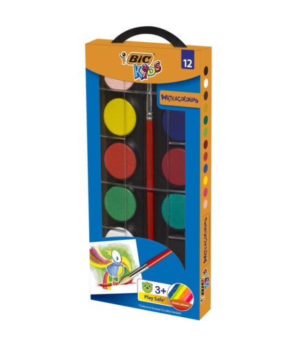 ΝΕΡΟΜΠΟΓΙΕΣ BIC KIDS WATERCOLOURS ΚΟΥΤΙ 12 ΧΡΩΜΑΤΩΝ