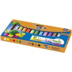 ΠΛΑΣΤΕΛΙΝΗ BIC KIDS PLASTELINA MODELLING CLAY ΚΟΥΤΙ 12 ΧΡΩΜΑΤΩΝ