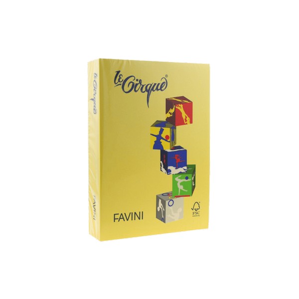 160-200 ΧΑΡΤΙ FAVINI 250Φ Α4 160gr 160-200 ΚΙΤΡΙΝΟ - Image 1