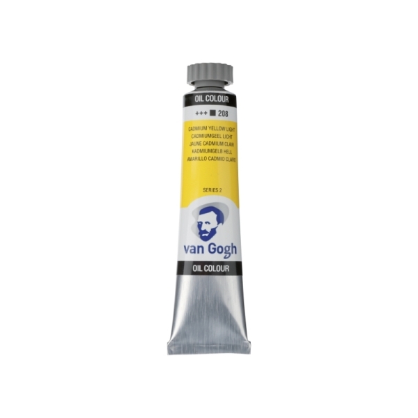 161204208 ΛΑΔΙΑ TALENS VAN GOGH 20ml 208 CADMIUM YELLOW L - Image 1