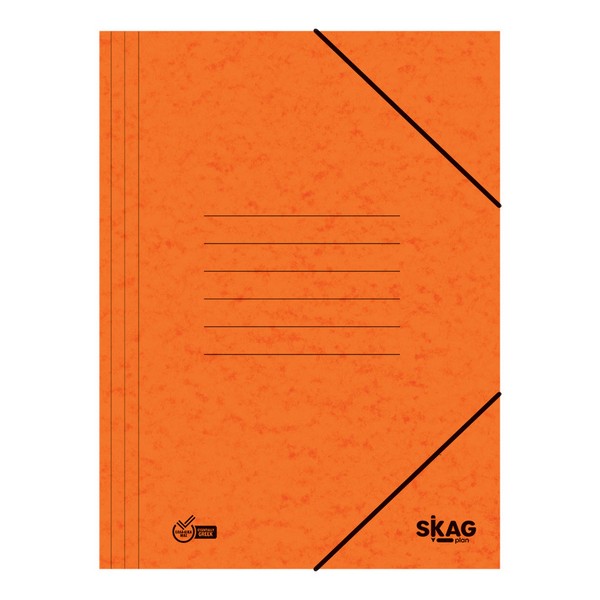 263849 ΝΤΟΣΙΕ SKAG (ECONOMY) 25X35 ΚΛΑΣ.ΠΟΡΤΟΚΑΛΙ - Image 1