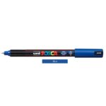 ΜΑΡΚΑΔΟΡΟΣ UNI POSKA PC-1MR ΜΠΛΕ 0,7 mm ΝΕΡΟΥ