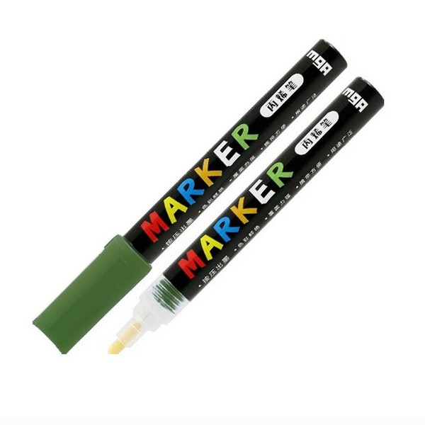 6931747144563 ΜΑΡΚΑΔΟΡΟΣ ΑΚΡΥΛΙΚΟΣ M & G 2 mm DARK OLIVE GREEN S511 - Image 1