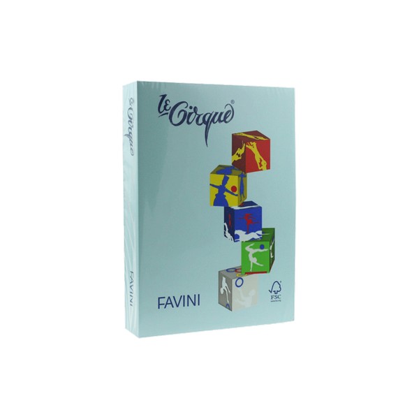 80-101 ΧΑΡΤΙ FAVINI 500Φ Α4 80gr 80-101 ΣΙΕΛ ΠΑΣΤΕΛ - Image 1