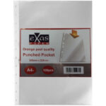 ΖΕΛΑΤΙΝΕΣ eX-OFFICE ΕΝΙΣΧ/ΝΕΣ Α4+ TOP OR.PEEL 100Τ