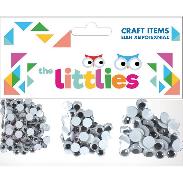 000646603 ΜΑΤΑΚΙΑ ΚΙΝΟΥΜΕΝΑ 30x10mm 150ΤΕΜ THE LITTLIES - Image 1
