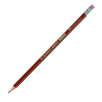 ΜΟΛΥΒΙ FABER CASTELL 2001 2B ΓΟΜA 112101