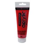 GRADUATE ACRYLIC 120ML CADMIUM RED HUE