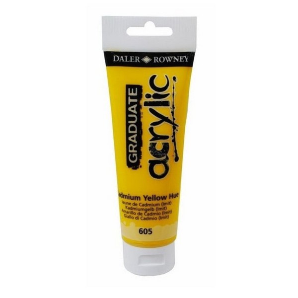 5011386020518 GRADUATE ACRYLIC 120ML CADMIUM YELLOW HUE - Image 1