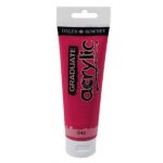 GRADUATE ACRYLIC 120ML CRIMSON
