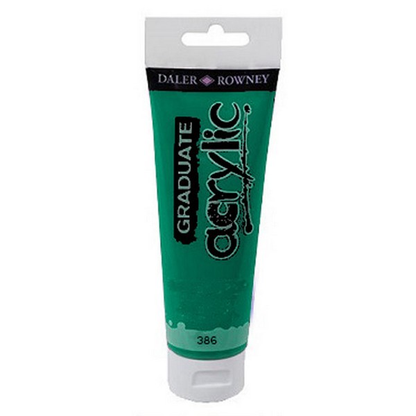 5011386020594 GRADUATE ACRYLIC 120ML PHTHALO GREEN - Image 1
