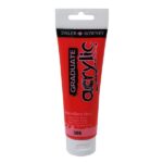 GRADUATE ACRYLIC 120ML VERMILION HUE
