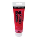 GRADUATE ACRYLIC 120ML PRIMARY RED