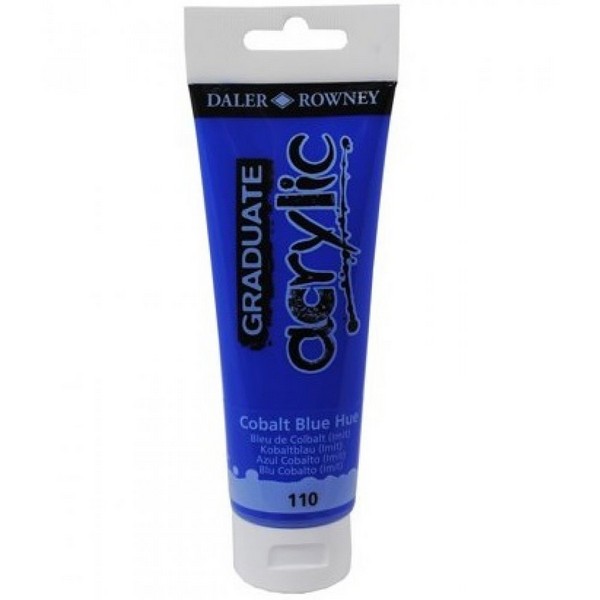5011386062686 GRADUATE ACRYLIC 120ML COBALT BLUE HUE - Image 1
