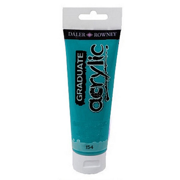 5011386062709 GRADUATE ACRYLIC 120ML PHTHALO TURQUIOSE - Image 1