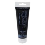GRADUATE ACRYLIC 120ML PEARLESCENT BLACK