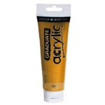 GRADUATE ACRYLIC 120ML METALLIC BROWN