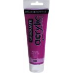 GRADUATE ACRYLIC 120ML PURPLE