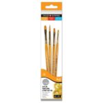 GOLD TAKLON SHORT HANDLED 4 PC #4