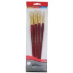 WHITE BRISTLE LONG HANDLED 4 PC #3