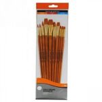 GOLD TAKLON LONG HANDLED 10 PC