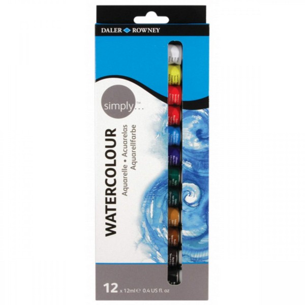 5011386084510 SIMPLY GOUACHE SET 12X12ML - Image 1