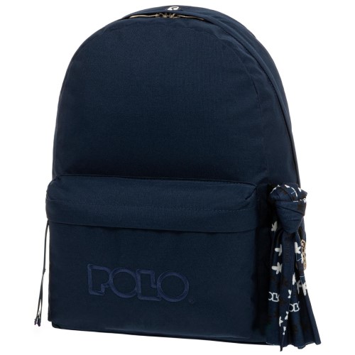 5201927113070 ΣΑΚΙΔΙΟ POLO ORIGINAL SCARF ΜΠΛΕ - Image 1