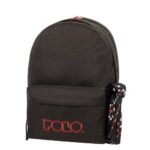 ΣΑΚΙΔΙΟ POLO ORIGINAL DOUBLE SCARF BLACK/BORDEAUX