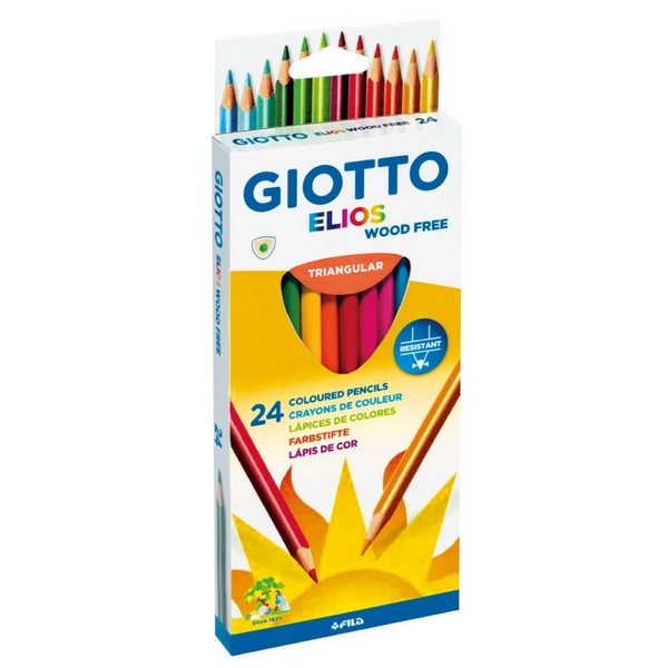 8000825004513 ΞΥΛΟΜΠΟΓΙΕΣ GIOTTO ELIOS ΚΟΥΤΙ 24 ΧΡΩΜΑΤΩΝ - Image 1