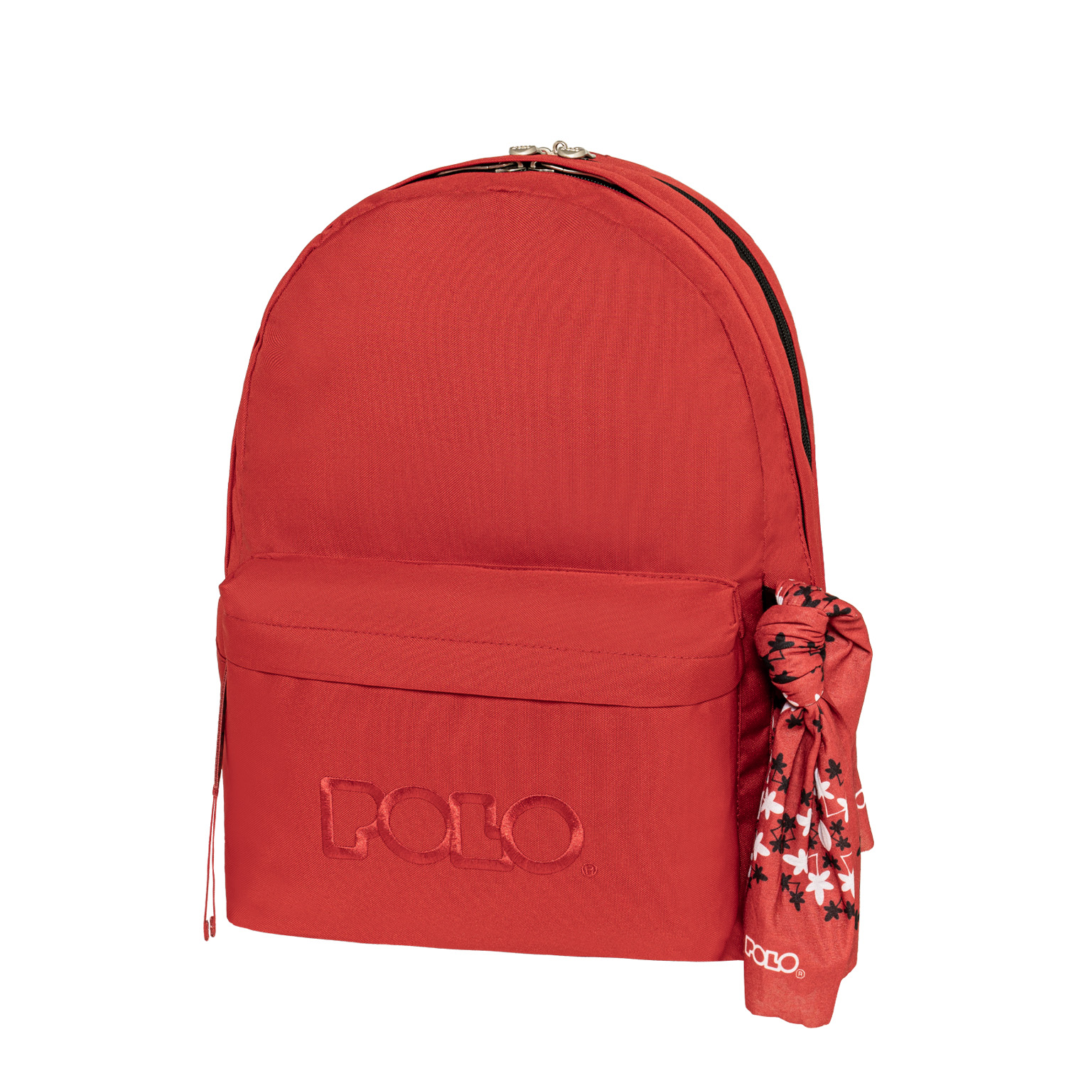 901235-3000 ΣΑΚΙΔΙΟ POLO ORIGINAL DOUBLE SCARF RED-ΚΟΚΚΙΝΟ - Image 1