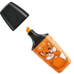 ΜΑΡΚΑΔΟΡΟΣ ΥΠΟΓΡΑΜΜΙΣΗΣ STABILO BOSS MINI ANIMAL VIBES ΠΟΡΤΟΚΑΛΙ