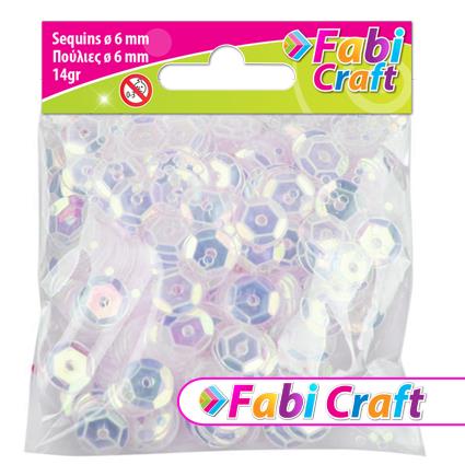 ΠΟΥΛΙΕΣ FΑΒΙ 6ΜΜ 14GR ΑΣΠΡΟ