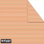 ΧΑΡΤΟΝΙ FΑΒΙ 50Χ70 ΜΙΝΙ ΡΙΓΕ ΠΟΡΤΟΚΑΛΙ.1456033