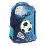 Σακίδιο πλάτης MUST Δημοτικού 3 θηκές football glow in the dark 579516