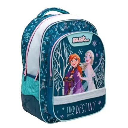 Σακίδιο πλάτης MUST Δημοτικού 3 θηκές Frozen Find Your Destiny 562958
