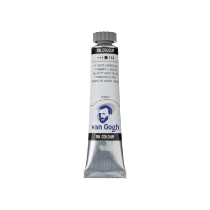 ΛΑΔΙΑ TALENS VAN GOGH  20ml 118 TIT. WHITE(LIN.OIL