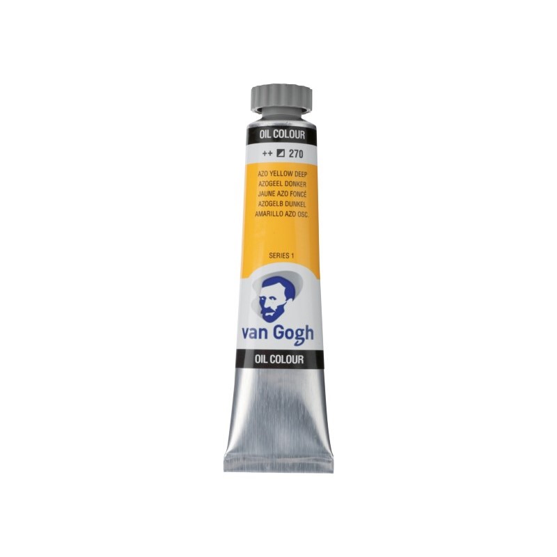 161204270 ΛΑΔΙΑ TALENS VAN GOGH 20ml 270 AZO YELLOW D - Image 1