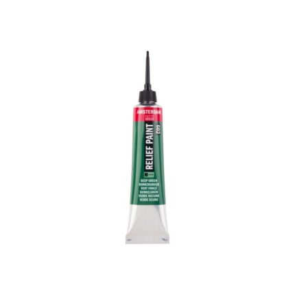 ΧΡΩΜΑ AMSTERDAM RELIEF 20ml 602 DEEP GREEN