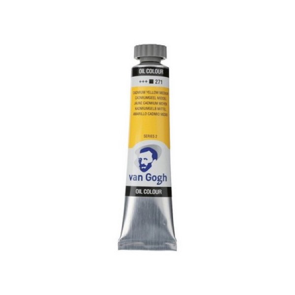 8712079300012 ΛΑΔΙΑ TALENS VAN GOGH 20ml 271 CADMIUM YELLOW M - Image 1